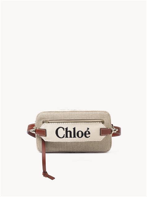 chloe woody belt bag